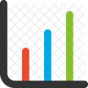 Grafico De Barras Grafico Dados Ícone