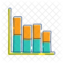 Gráfico de barras  Icono