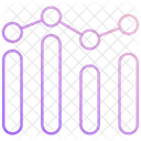 Gráfico de barras  Icono