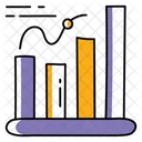 Gráfico de barras  Icono