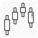Grafico De Barras Analise Grafico Ícone