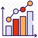 Gráfico de barras  Icono