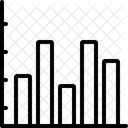 Gráfico de barras  Ícone