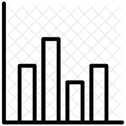 Gráfico de barras  Ícone