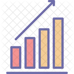 Gráfico de barras  Ícone