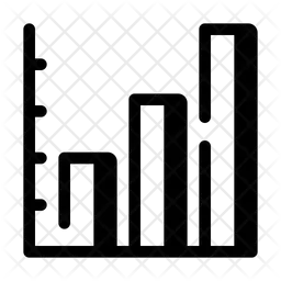 Gráfico de barras  Icono