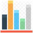 Gráfico de barras  Ícone