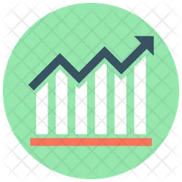 Gráfico de barras  Icono