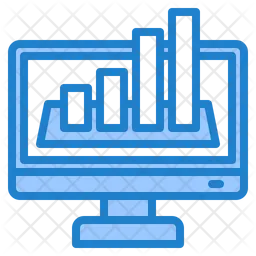 Gráfico de barras  Ícone