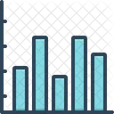 Gráfico de barras  Ícone