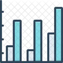 Gráfico de barras  Ícone