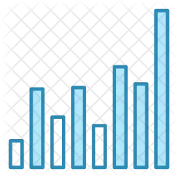 Gráfico de barras  Ícone