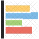 Gráfico de barras  Ícone