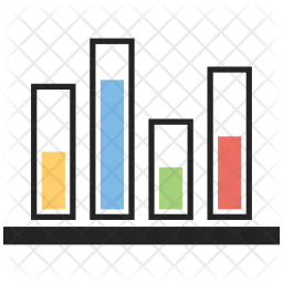 Gráfico de barras  Ícone