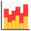 Gráfico de barras  Ícone