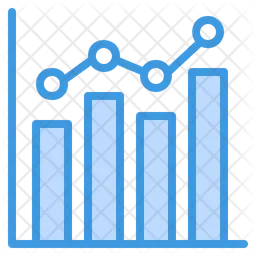 Gráfico de barras  Ícone