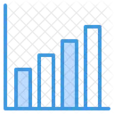 Gráfico de barras  Ícone