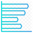 Gráfico de barras  Ícone