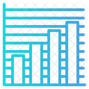 Gráfico de barras  Ícone