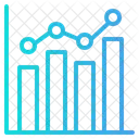 Gráfico de barras  Ícone