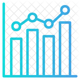 Gráfico de barras  Ícone