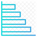 Gráfico de barras  Ícone