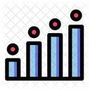 Gráfico de barras  Icono