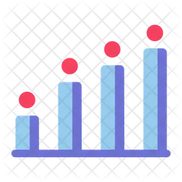 Gráfico de barras  Ícone