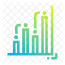Gráfico de barras  Ícone