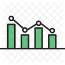 Gráfico de barras  Ícone