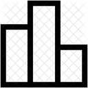 Gráfico de barras  Ícone