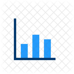 Gráfico de barras  Ícone