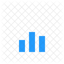 Gráfico de barras  Ícone