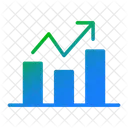Gráfico de barras  Ícone