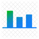 Gráfico de barras  Ícone