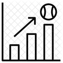 Gráfico de barras  Ícone