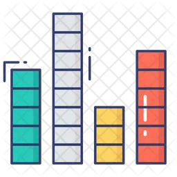 Gráfico de barras  Icono