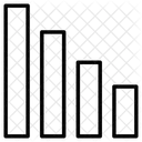 Gráfico de barras  Ícone