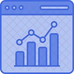 Gráfico de barras  Ícone