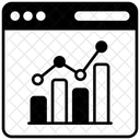 Gráfico de barras  Ícone