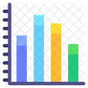 Gráfico de barras  Icono