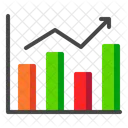 Gráfico de barras  Ícone