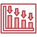 Gráfico de barras  Ícone