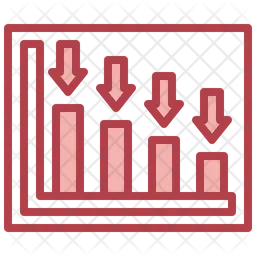 Gráfico de barras  Icono