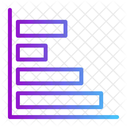 Gráfico de barras  Ícone