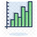 Gráfico de barras  Ícone