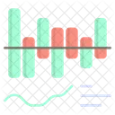 Gráfico de barras  Ícone