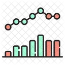 Gráfico de barras  Ícone