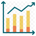 Gráfico de barras  Ícone