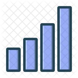 Gráfico de barras  Ícone